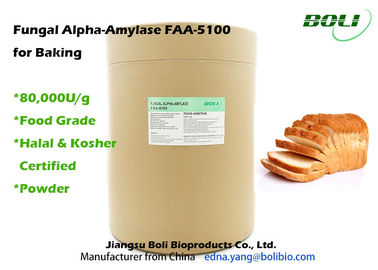 80000 U/amilasa alfa fungicida de g, alta amilasa de la conversión en la hornada del pan