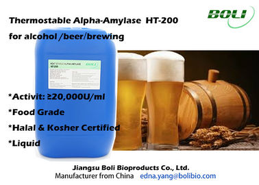 Categoría alimenticia que elabora la amilasa alfa termoestable 20000 U/ml de las enzimas para la cerveza
