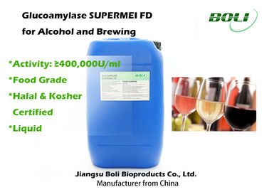 Glucoamilasa líquida de la categoría alimenticia para la sacarificación 400000 U/ml para el alcohol y elaborar cerveza