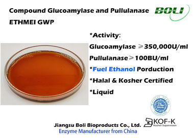 Glucoamilasa y enzimas mezcladas pululanasa para el grado técnico del GWP del etanol ETHMEI