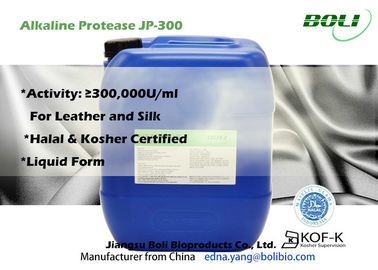 Enzima proteolítica alcalina 300000 U/ml de la proteasa JP-300 de actividad