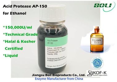 Enzima ácida líquida 150000 U/ml del etanol de la proteasa AP-150 del aspergillus niger