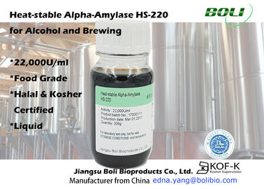 Enzimas en la elaboración de la cerveza de certificados clásicos de las tensiones ISO de la amilasa alfa da alta temperatura