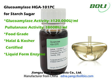 Enzima 1400B U/ml, enzimas de la pululanasa de las enzimas del azúcar de Stach de Glucoamylase100,000U/ml con el certificado Halal y kosher