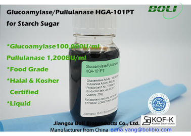 Almidón de la glucoamilasa y de la pululanasa HGA-101PT para azucarar la enzima