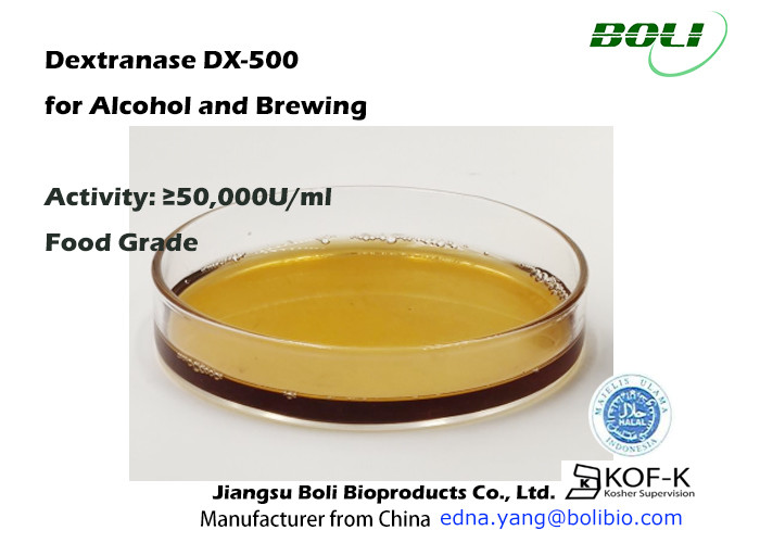 Enzimas de la elaboración de la cerveza de la dextranasa DX 500 de