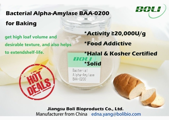 Alpha Amylase Enzymes bacteriana BALA - 0200 para cocer el polvo de 20000 U/G