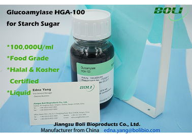 HGA - enzima de la sacarificación de la categoría alimenticia de la glucoamilasa 100 para el azúcar del almidón