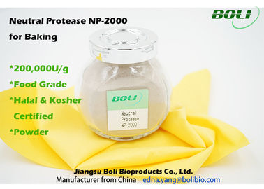 200000 U/proteasa neutral para cocer, enzimas de g de la categoría alimenticia en la elaboración de la cerveza GMO no-