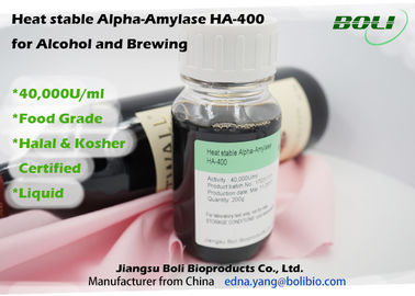 Amilasa alfa termoestable pH 5,4 a 6,0 de la estabilidad de las enzimas superiores de la elaboración de la cerveza