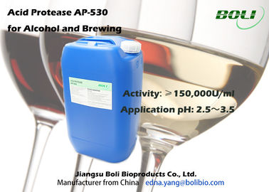 150000 U/ml de la proteasa del negro de líquido ácido de Brown, altas enzimas eficientes de la fermentación