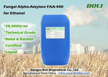 Amilasa alfa fungicida líquida FAA - 400, alta enzima comercial del alcohol de la actividad