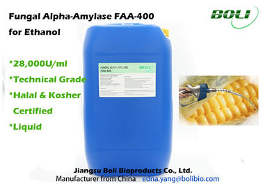 28000 U/ml de amilasa alfa fungicida FAA - 400, enzimas biológicas para el etanol de la producción