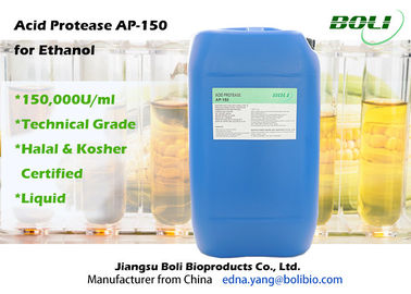 Alta proteasa ácida eficiente AP - 150, actividad industrial del establo de la enzima del etanol