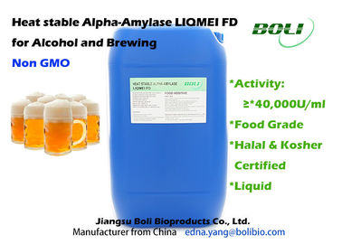 Enzimas das alta temperatura de la amilasa alfa, enzimas no- de GMO en sector cervecero