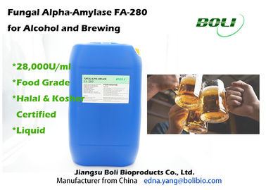 28000 U/ml de la elaboración de la cerveza de amilasa alfa fungicida GMO no- de las enzimas para el alcohol/elaboración de la cerveza