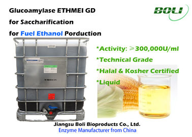 300.000 U/ml de enzima GD de la glucoamilasa de los substratos del almidón en los azúcares fermentables para el etanol