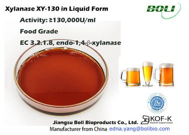 Enzimas XY de la elaboración de la cerveza del líquido de Xylanase -130 130 000U/ml de elaboración de la cerveza de la categoría alimenticia