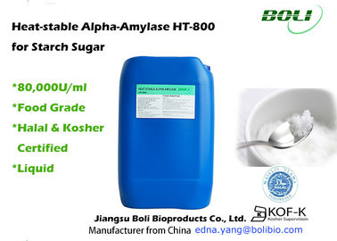 Amilasa alfa termoestable HT-800 de la enzima de la licuefacción de BOLI para la fermentación del azúcar del almidón