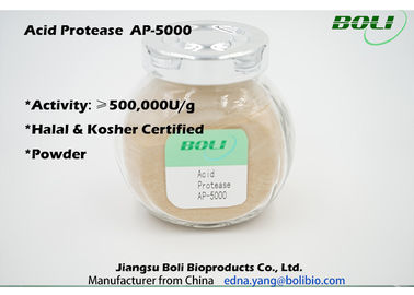 Alta enzima ácida de la proteasa de la actividad enzimática hecha en China con el certificado Halal y kosher