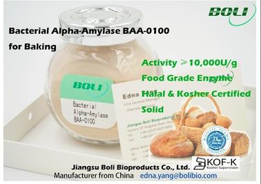 La amilasa alfa bacteriana de la mediados de temperatura BALA el polvo marrón claro -0100