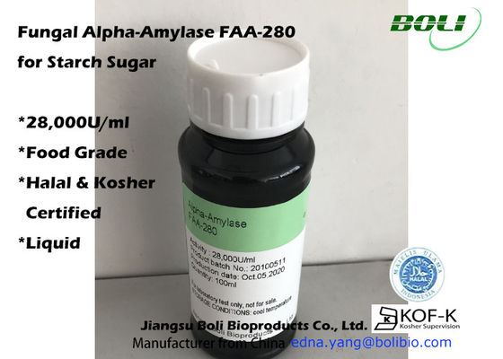 Categoría alimenticia NO GMO Alpha Amylase Starch Liquefaction fungicida