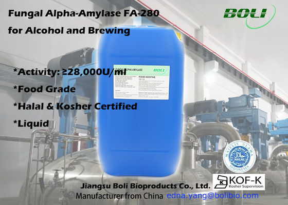 No Gmo Alpha Amylase Brewing fungicida líquida