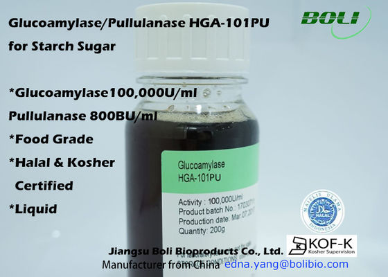 Una conversión más alta Rate Glucoamylase Enzyme From Starch del PH3 a azucarar