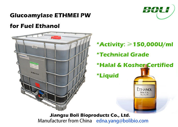 Enzima líquida del Amyloglucosidase de la pureza elevada, enzimas biológicas para la industria del etanol del combustible