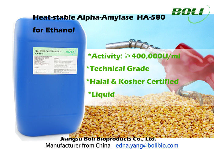 Enzima técnica del etanol del grado de la pureza elevada, enzima de la licuefacción de 400000 U/ml